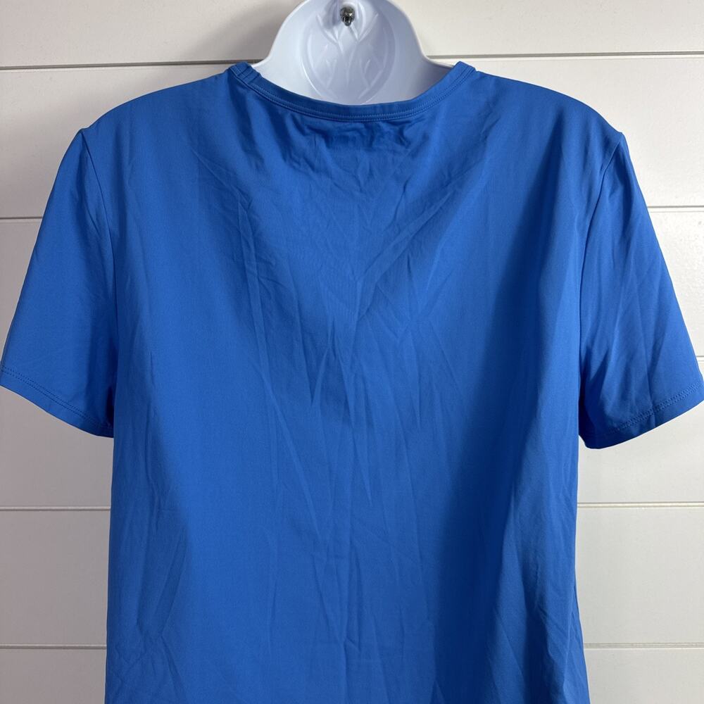 Lilly Pulitzer Rally Active Luxletic Tee Shirt UPF 50+ Morelle Blue sz XS - Picture 6 of 9
